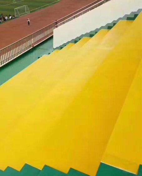 义乌球场台阶翻新修补改造